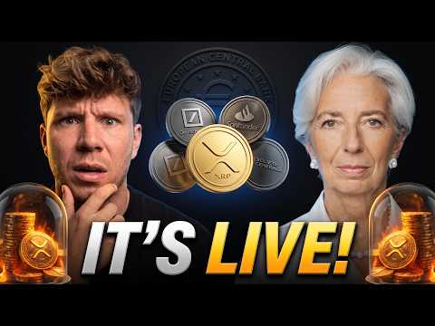 <strong>ECB</strong> JUST SWITCHED ON XRP LEDGER TECH INSIDE EUROPE’S BANKS - SECRET EURO PLAN?!