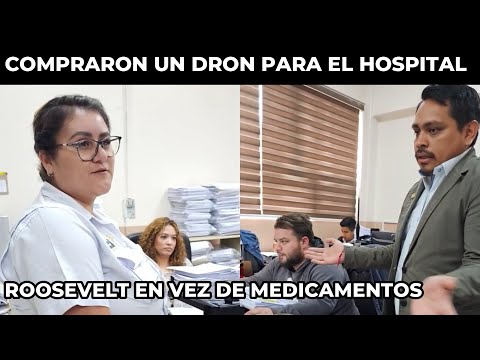 DIPUTADO JOSÉ CHIC EXIGE CUENTAS POR LAS COMPRAS EN EL HOSPITAL ROOSEVELT, GUATEMALA