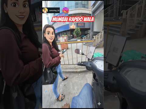 😱 MUMBAI RAPIDO BIKE 👍🏻  #rapido #sonuvlogs  #vlog #minivlog #dailyvideoblog