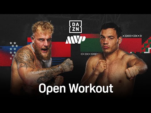 JAKE PAUL VS. JULIO CESAR CHAVEZ JR OPEN WORKOUT LIVESTREAM