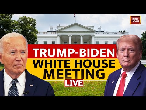 Donald Trump Meets Biden | Trump Returns To White House | First Trump-Biden Meeting Since Elections