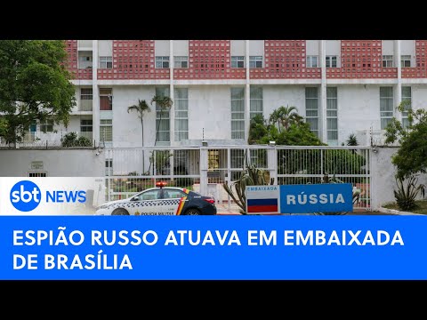 ABIN identifica espião russo na embaixada brasileira | #SBTNewsnaTV (09/04/24)