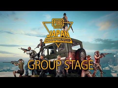 PUBG MOBILE JAPAN CHAMPIONSHIP GROUP STAGE DAY1