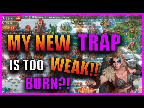 F$H & Doy BURN MY NEW REINF TRAP?! - Lords mobile