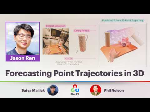 MolmoMotion: Forecasting Point Trajectories in 3D with Language Instruction - OpenCV Live! 221 MolmoMotion: Forecasting Point Trajectories in 3D with Language Instruction - OpenCV Live! 221