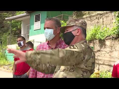 Guardia Nacional realiza trabajos de limpieza y dragado en Río Coamo