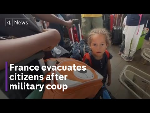 Hundreds of Europeans evacuated in fallout of Niger coup
