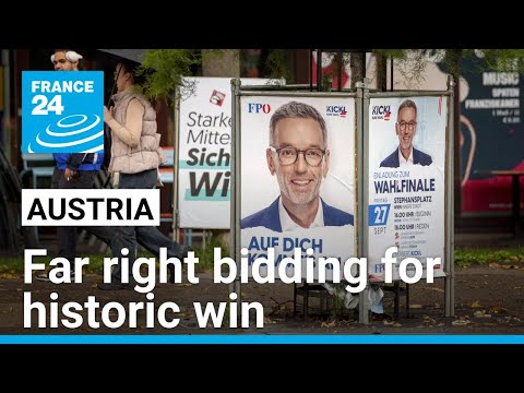 Austria holds tight election with far right bidding for historic win • FRANCE 24 English