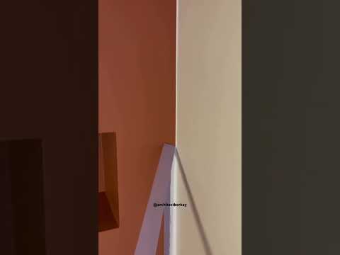 Mükemmel Renk Geçişi | Duvar Boyası #satisfying #interiordesign #shorts