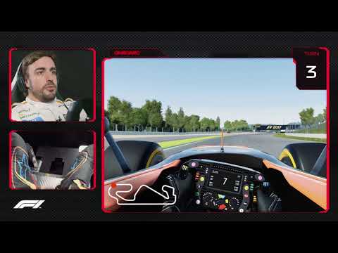 Fernando Alonso's Virtual Hot Lap of Spain | 2018 Spanish Grand Prix