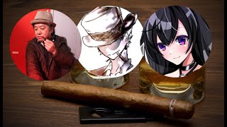 葉巻吸い3人のむせる配信（D51さん＆北野ガラナちゃん）