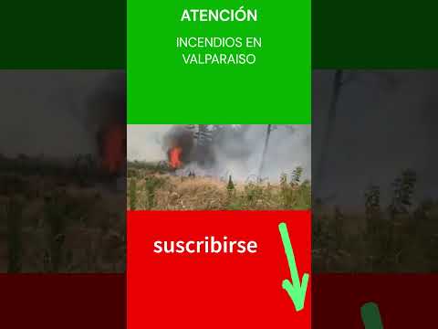 #INCENDIO #FORESTAL EN #VALPARAISO 