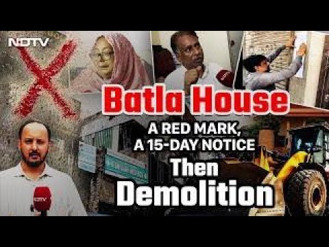 Delhi Bulldozer News | Delhi's Batla House Faces Bulldozer Threat, Thousands Could Be Made Homeless