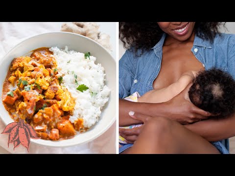 WHAT I ATE TODAY | Vegan Breastfeeding Mom