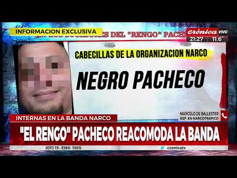 Tras la caída del capo narco, el Rengo Pacheco reacomoda la banda