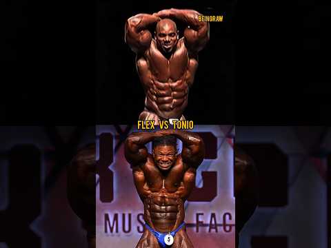 Flex Wheeler VS Tonio Burton Physique Comparison 😱