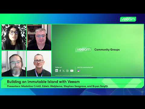 Building an Immutable Island with Veeam