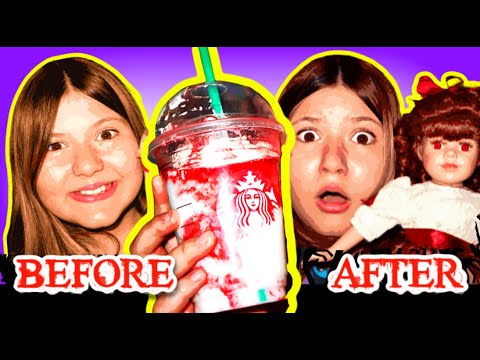 DON'T TRY THE ANNABELLE FRAPPUCCINO FROM STARBUCKS! ***Very Scary skit!***