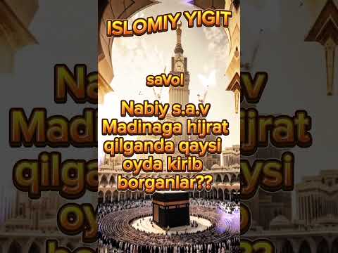 ISLOMIY YIGITdan SAVOL⁉️ like bosib obuna bo'lib qo'ying✅ #iymon #din #alloh #maruza #qiyomat #namoz