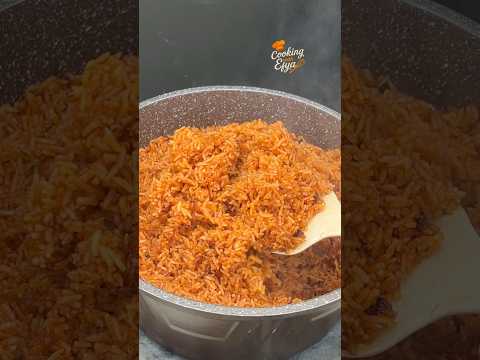 How to make authentic Ghana jollof at home | delicious Ghana jollof #ghanafood #ghanajollof #shorts