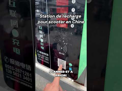 Stations de recharge pour scooters : Fonctionnement et paiement en Chine