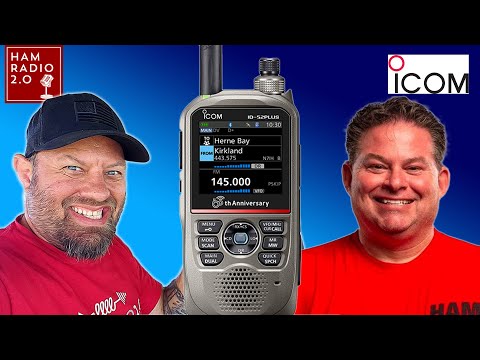 ICOM ID-52 Plus Anniversary Edition HT with Ray Novak