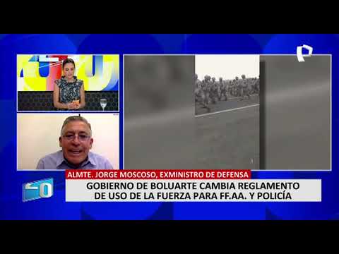 Jorge Moscoso: “El curso de acción de policías y militares no es enfrentarse a la población”