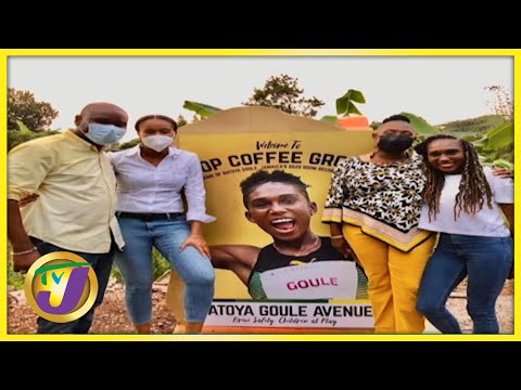 Natoya Goule - Road Renamed for Olympian | TVJ Smile Jamaica