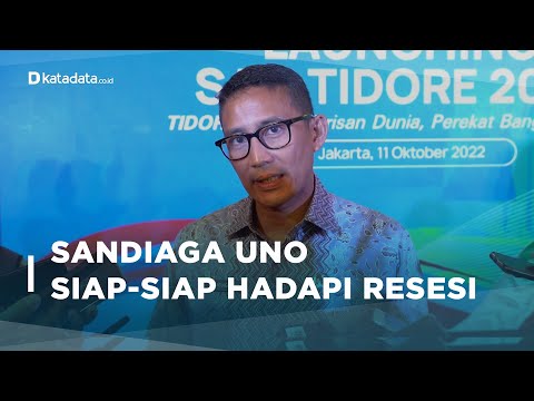 Sandiaga Uno: Sektor Pariwisata Bersiap Hadapi Ancaman Resesi Ekonomi Global | Katadata Indonesia
