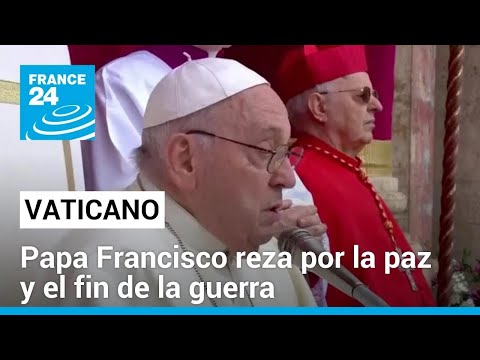 Vaticano: Papa Francisco ora por el cese el fuego y la liberación de rehenes en Gaza • FRANCE 24