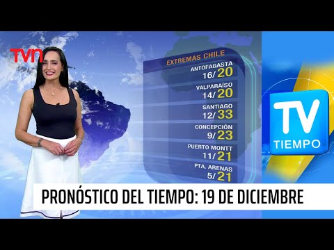 Pronóstico del tiempo: Domingo 19 de diciembre | TV Tiempo