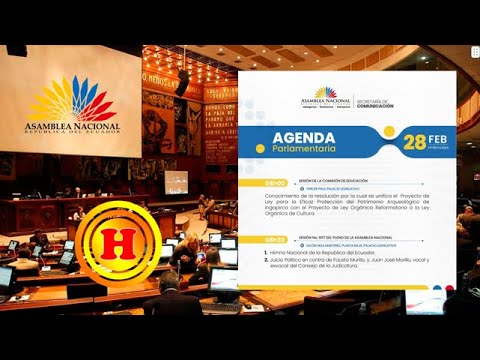 Continuación de la Sesión 907 del Pleno de la Asamblea Nacional del Ecuador