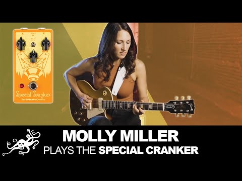 Molly Miller plays Special Cranker Overdrive pedal with a P90 Les Paul