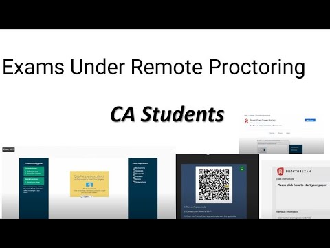 Exam Under remote Proctoring Evnoirment || AFC ,CAF,CFAP & MSA