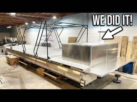 Building a Luxurious Pontoon Yacht: Craftsmanship and Safety Features