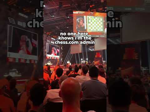 Chess video — Nobody Knows I'm The Chess.com Admin 🤫😉 #EWC