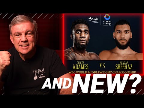 CARLOS ADAMES VS HAMZAH SHEERAZ PREVIEW AND PREDICTION