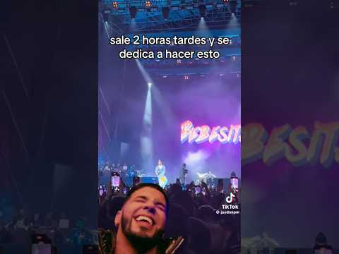 ANUEL AA HACE ESTO EN SU CONCIERTO #anuelaa #badbunny #reggaeton #music #musica #tending