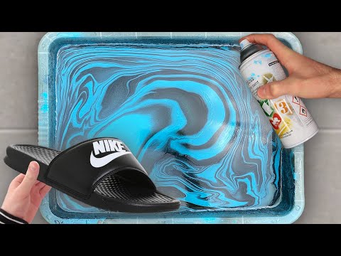 HYDRO Dipping Nike Slides! -4