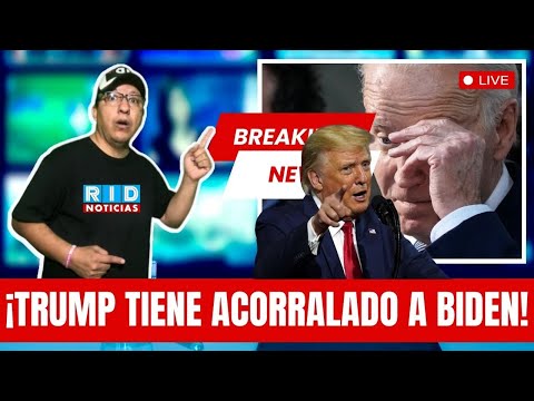 Trump reclama a Biden someterse a prueba de drogas antes del debate; él también se sometería