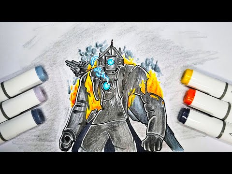 HowtodrawTitanCameraman🔥