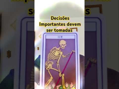 Semana de tomar Importantes Decisões que vai mudar o rumo da sua Vida. Carta da Morte rege. Tarot