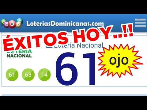 RESULTADOS de HOY..!! BINGO hoy..!! ((( 61 ))) loteria NACIONAL..!! SUERTE EN LOS DEMÁS SORTEOS..!