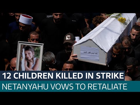 Hezbollah 'may just accept' Israeli retaliation after 12 children killed in strike | ITV News