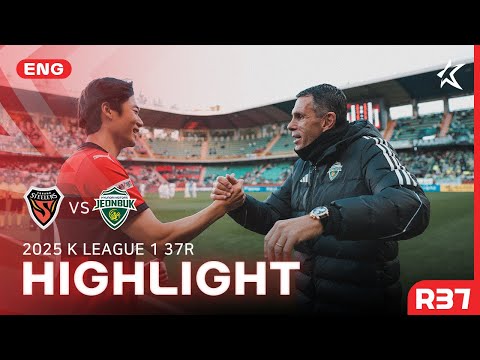 [ENG] K LEAGUE 1 R37 Pohang vs Jeonbuk 5Min H/L