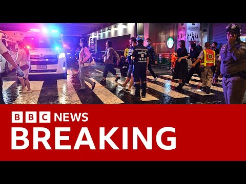 Three people killed and teenager held over Bangkok mall shooting - BBC News