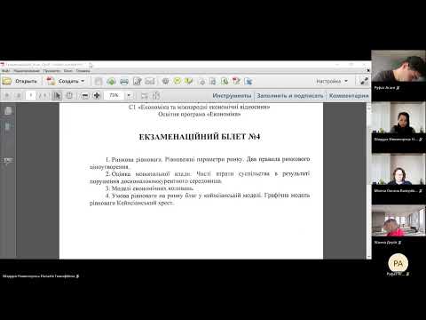 Іспит зі спеціальності