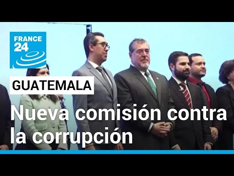 Guatemala tiene nueva comisión contra la corrupción, presentada por el presidente Arévalo