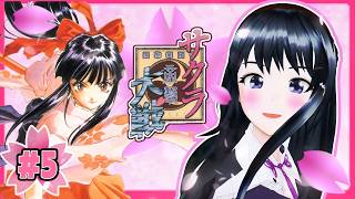 『サクラ大戦』にチャレンジ！ #5　ひめちゃれ　第140回　　レトロゲーム　セガサターン　広井王子　真宮寺さくら　　SEGA SATURN 