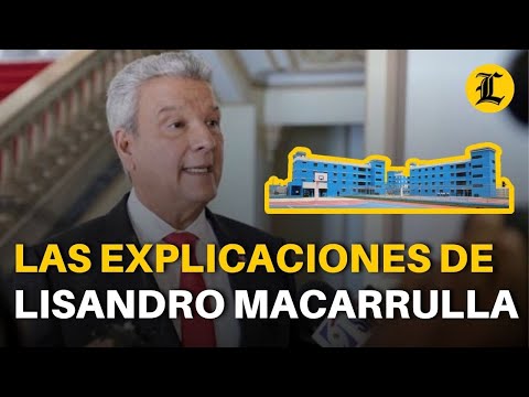 Lisandro Macarrulla y sus explicaciones sobre la relación de su empresa con el caso Medusa